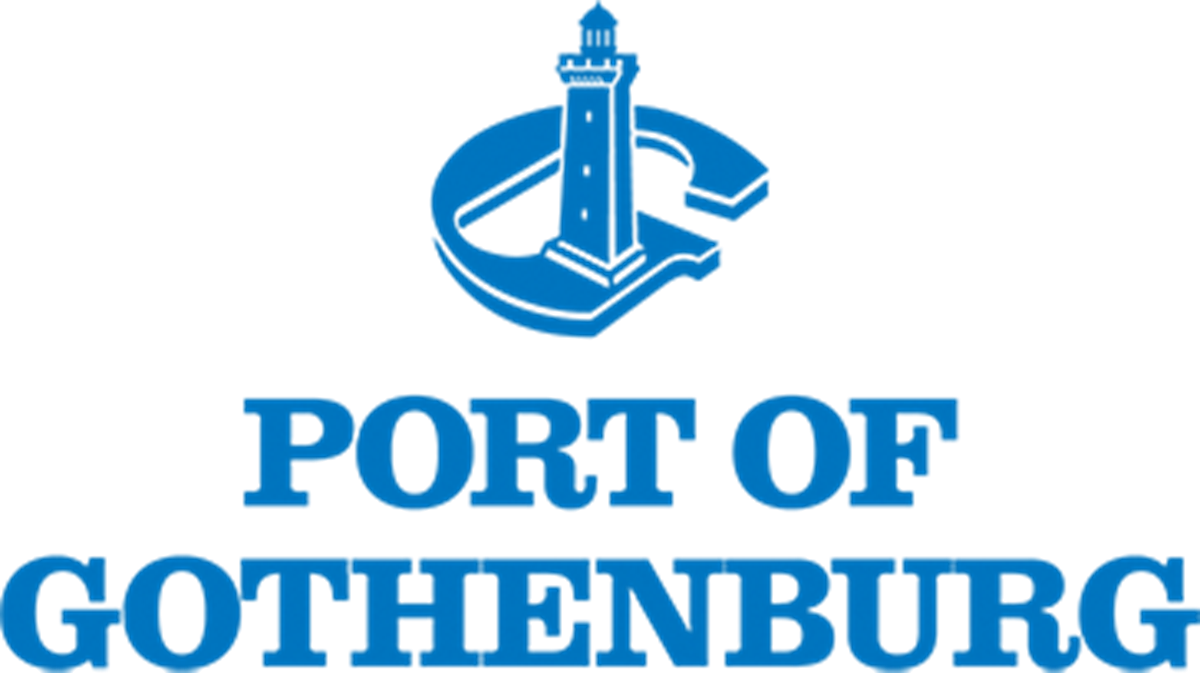 Logo of Port of Gothenburg.