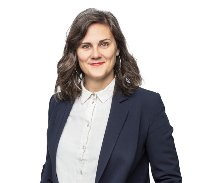 Portrait of Hanna Brandström.