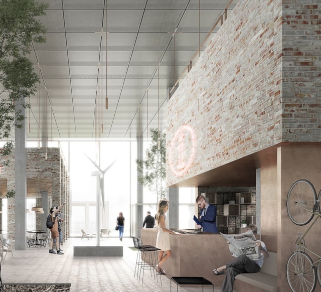 Vision image of the lobby.