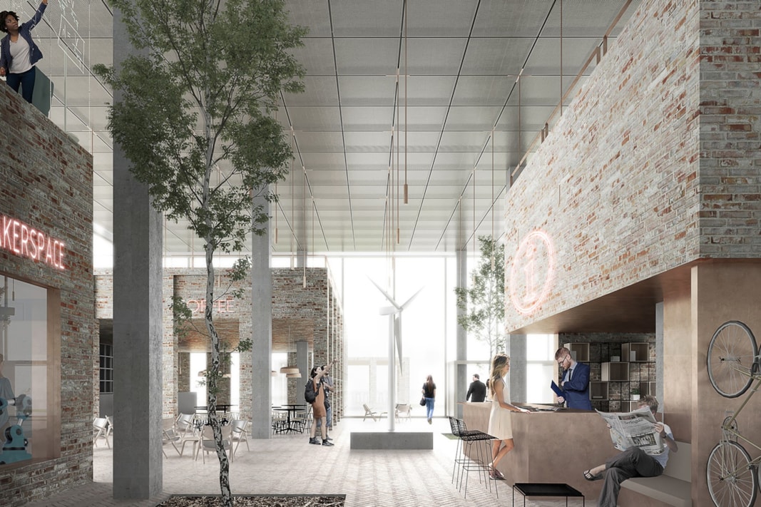 Vision image of the lobby.