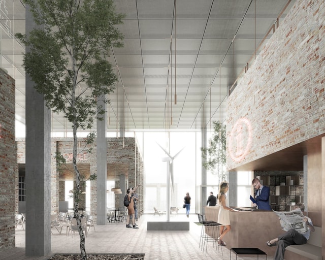 Vision image of the lobby.