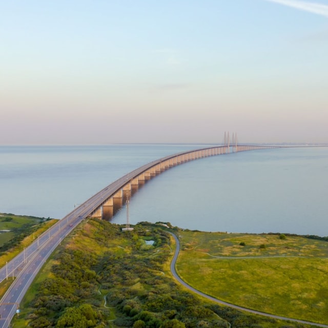 View over Öresundsbron.