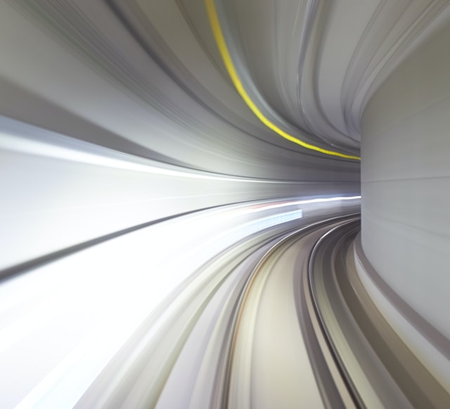 Fast moving tunnel