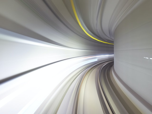 Fast moving tunnel