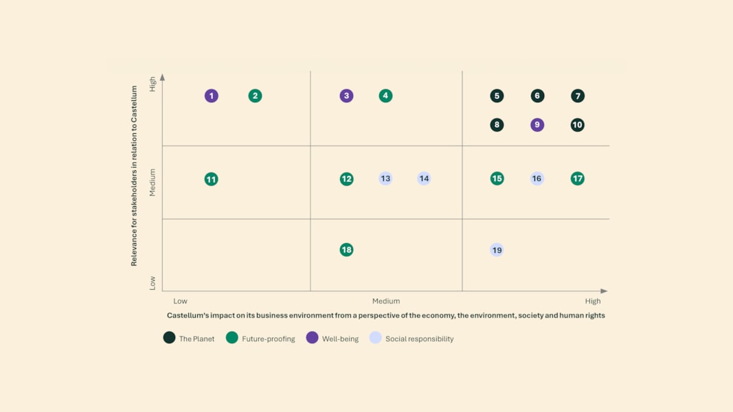 Stakeholder dialogue and materiality analysis | Castellum